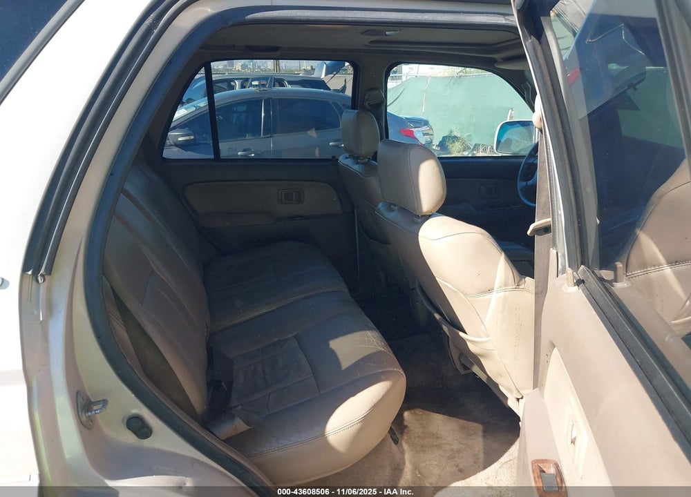 1999 TOYOTA 4RUNNER LIMITED V6 VIN: JT3GN87R3X0120490