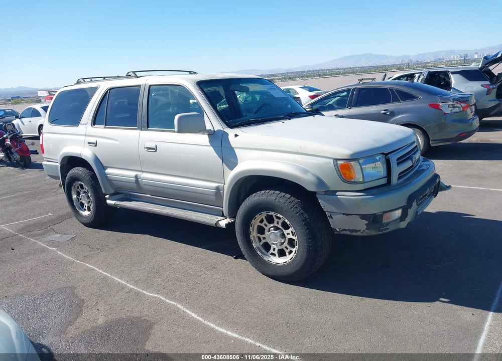 1999 TOYOTA 4RUNNER LIMITED V6 VIN: JT3GN87R3X0120490