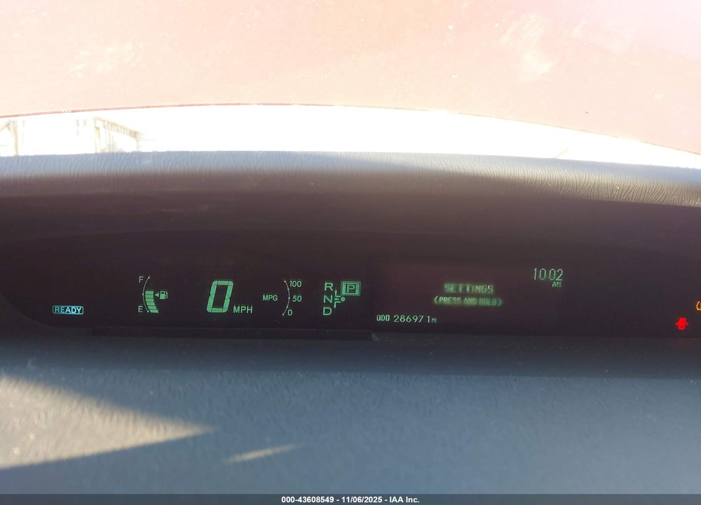 2010 TOYOTA PRIUS IV VIN: JTDKN3DU6A0030680