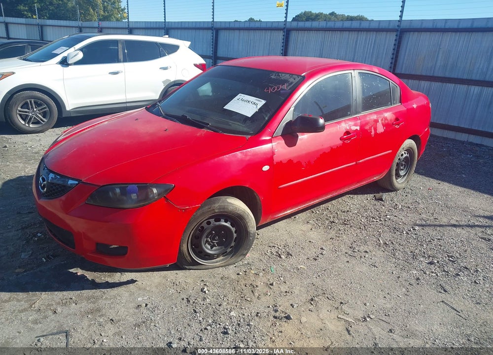 2008 MAZDA 3 I SPORT VIN: JM1BK12FX81795994