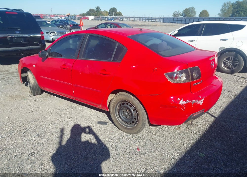 2008 MAZDA 3 I SPORT VIN: JM1BK12FX81795994