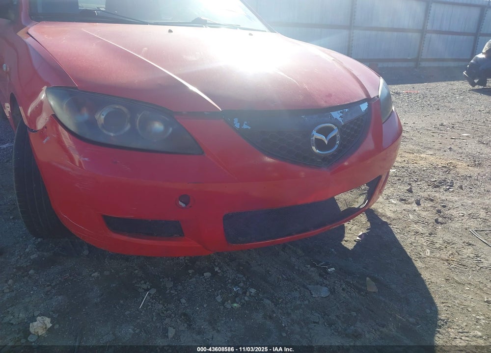 2008 MAZDA 3 I SPORT VIN: JM1BK12FX81795994