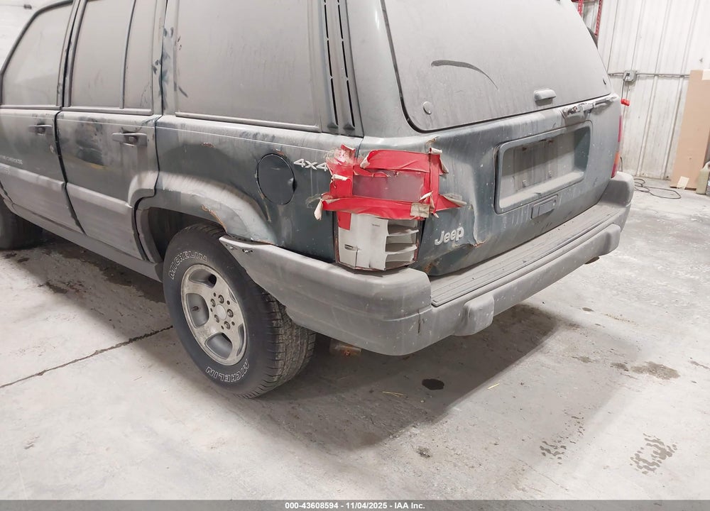 1998 JEEP GRAND CHEROKEE LAREDO VIN: 1J4GZ58S9WC212050