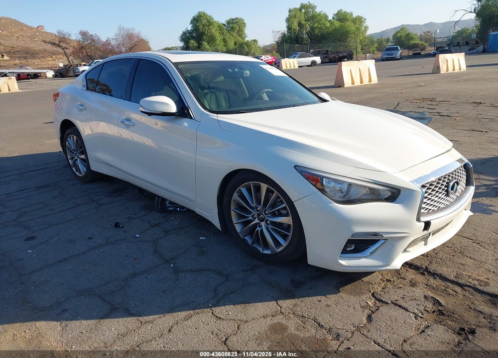 2022 INFINITI Q50 LUXE VIN: JN1EV7BPXNM310895