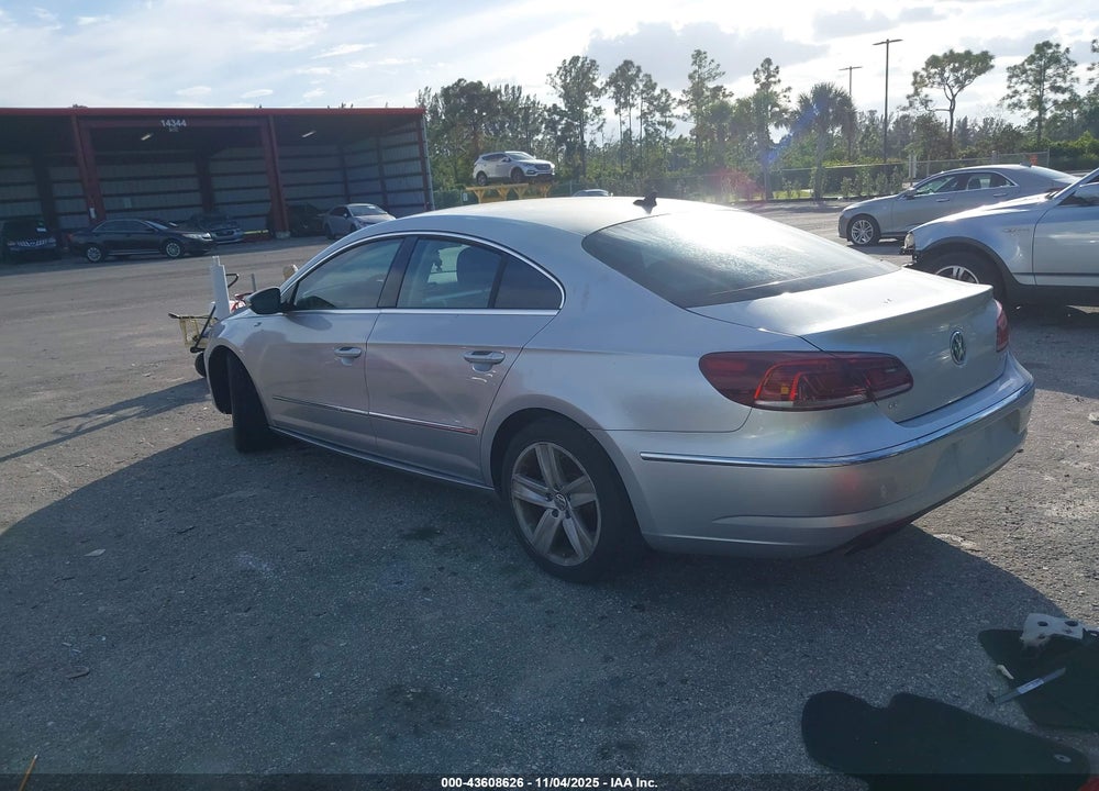2013 VOLKSWAGEN CC 2.0T SPORT VIN: WVWBN7AN8DE544137