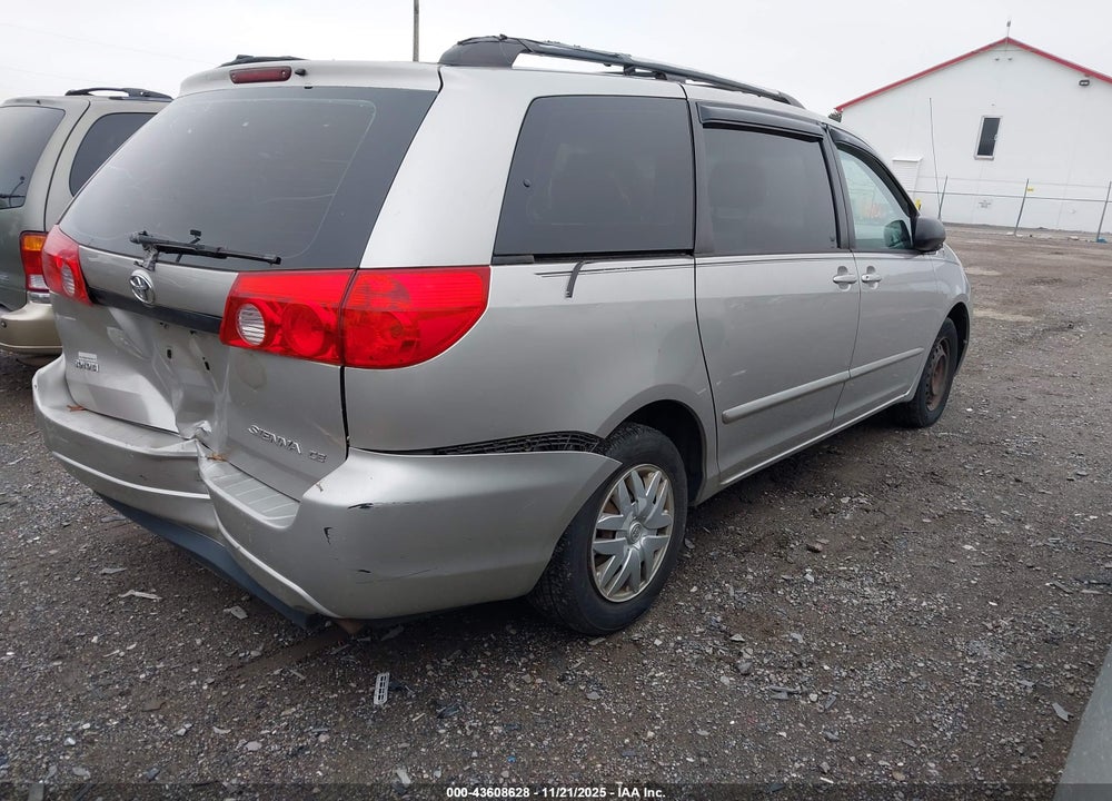 2008 TOYOTA SIENNA CE VIN: 5TDZK23CX8S122439