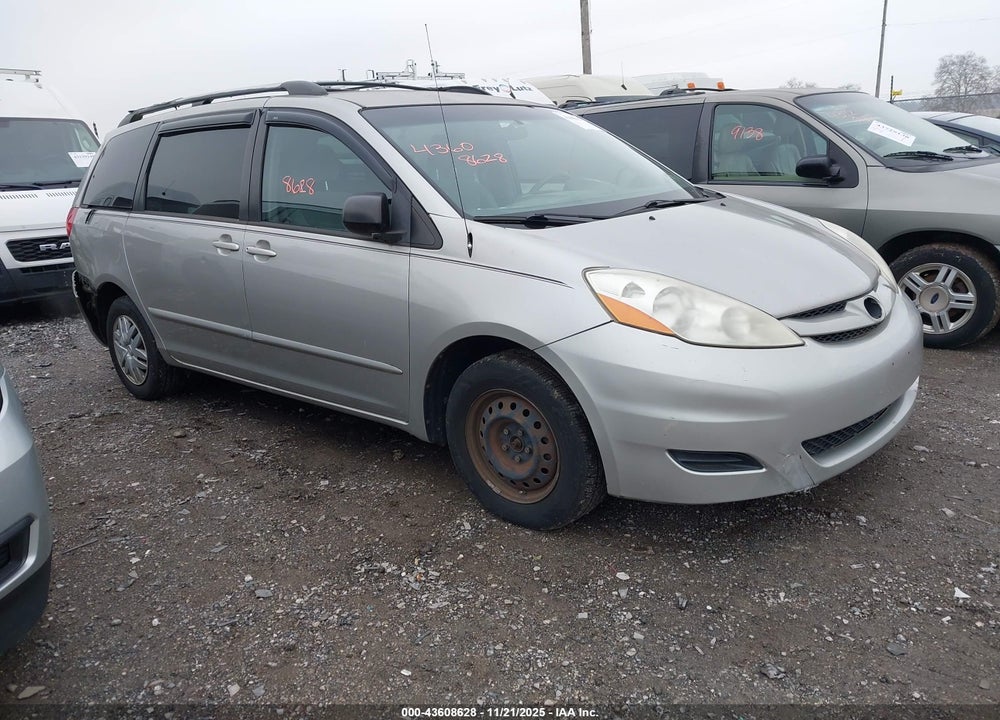 2008 TOYOTA SIENNA CE VIN: 5TDZK23CX8S122439