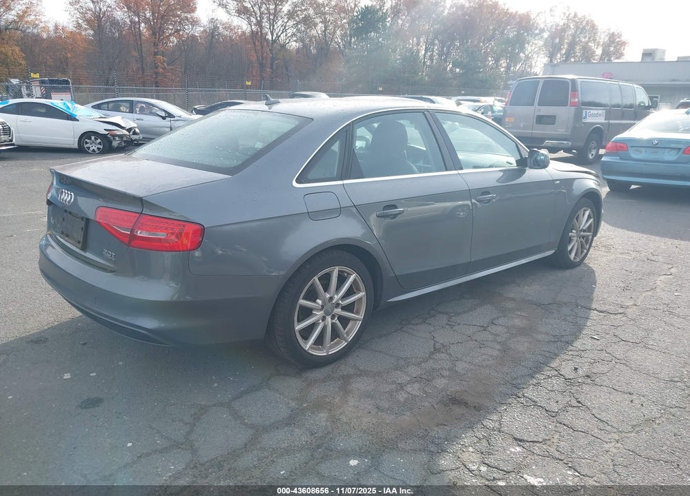2016 AUDI A4 2.0T PREMIUM VIN: WAUBFAFL1GN017060