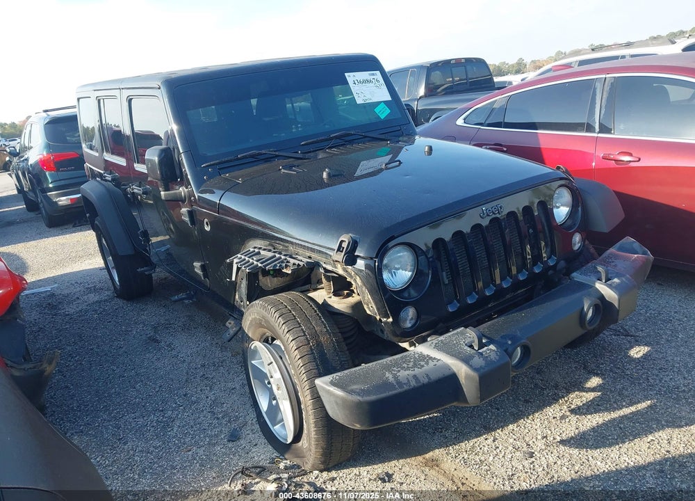 2015 JEEP WRANGLER UNLIMITED SPORT VIN: 1C4HJWDGXFL722285
