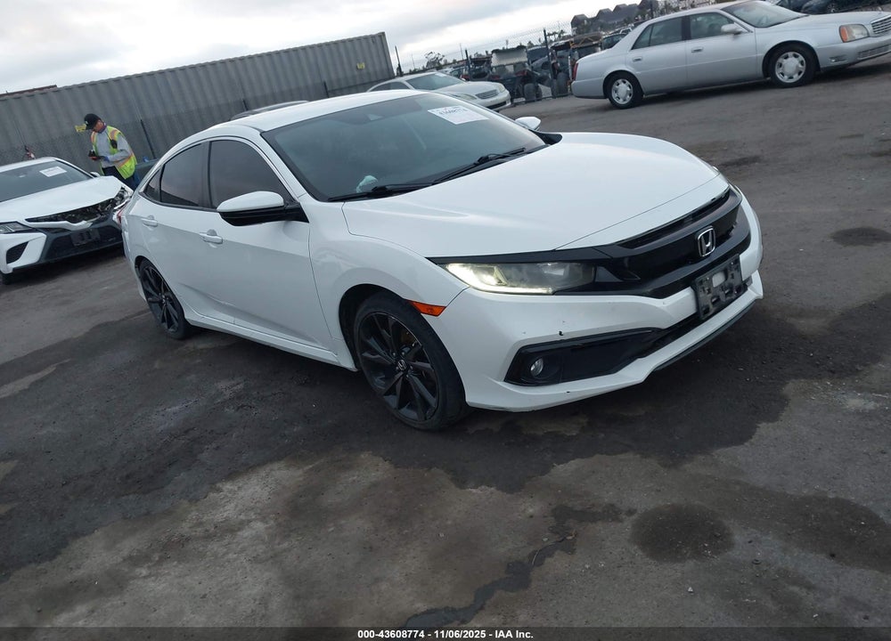 2020 HONDA CIVIC SPORT VIN: 19XFC2F8XLE214340