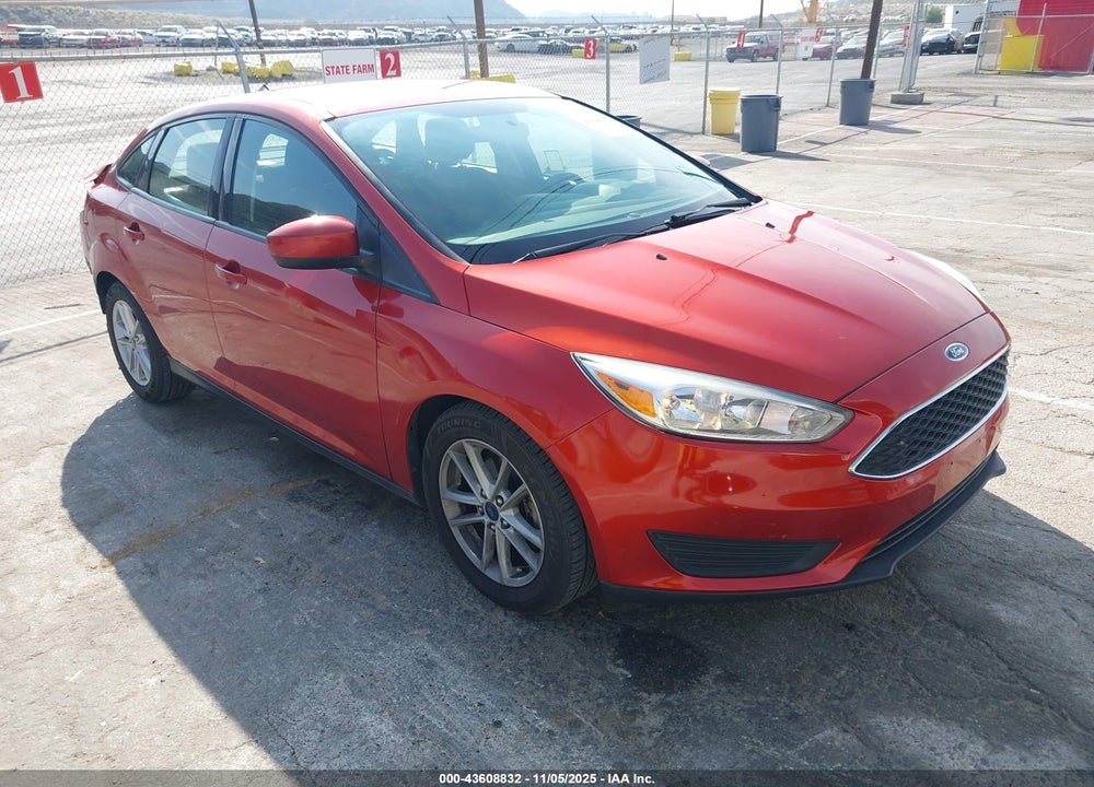 2018 FORD FOCUS SE VIN: 1FADP3F26JL278656