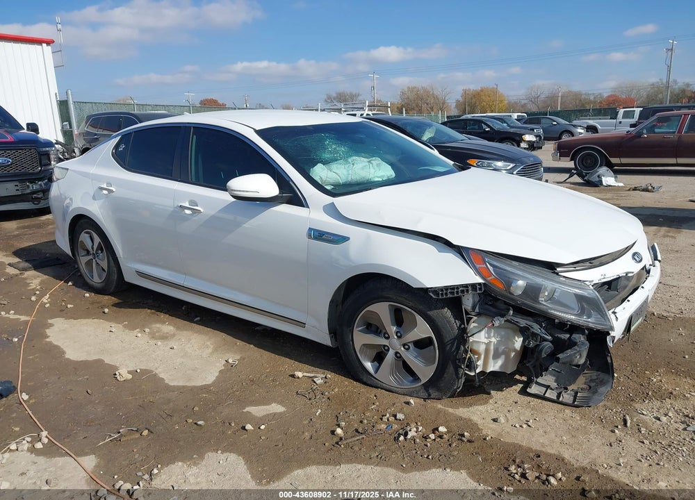 2014 KIA OPTIMA HYBRID LX VIN: KNAGM4AD8E5065875