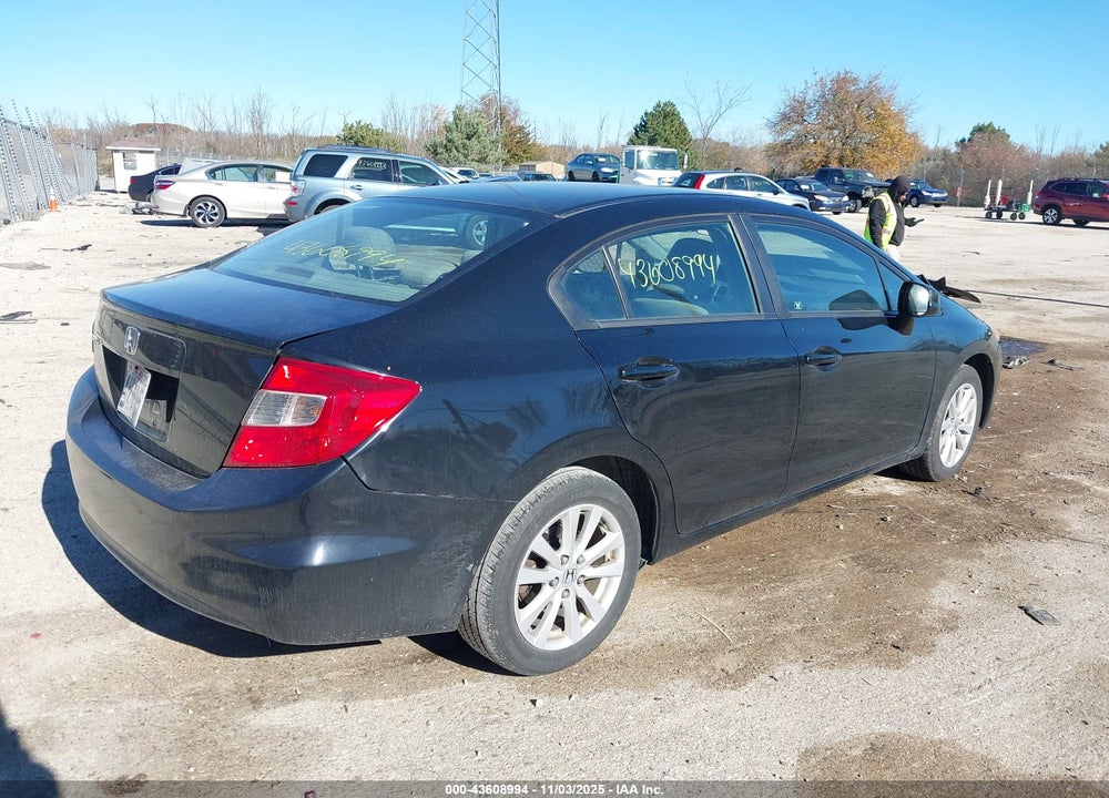 2012 HONDA CIVIC EX VIN: 19XFB2F88CE025723