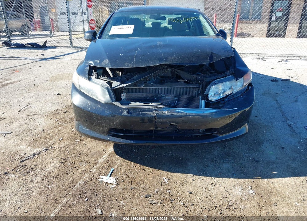 2012 HONDA CIVIC EX VIN: 19XFB2F88CE025723