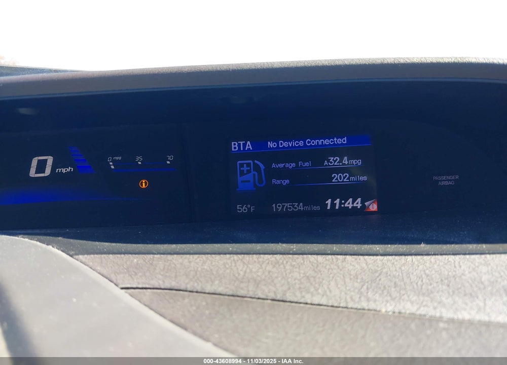 2012 HONDA CIVIC EX VIN: 19XFB2F88CE025723