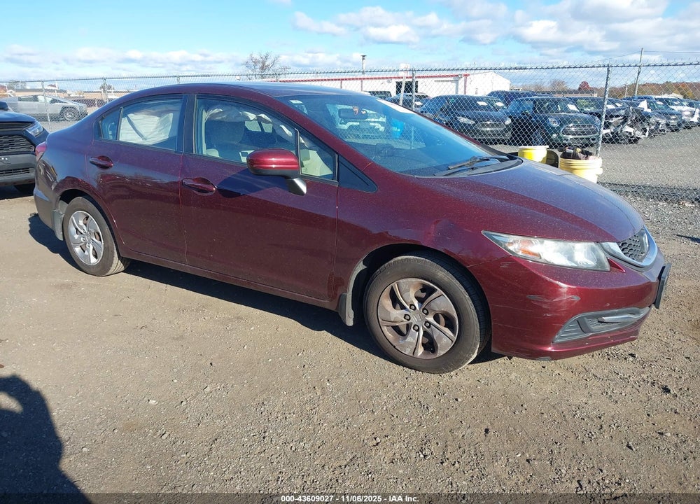 2015 HONDA CIVIC LX VIN: 19XFB2F53FE031598
