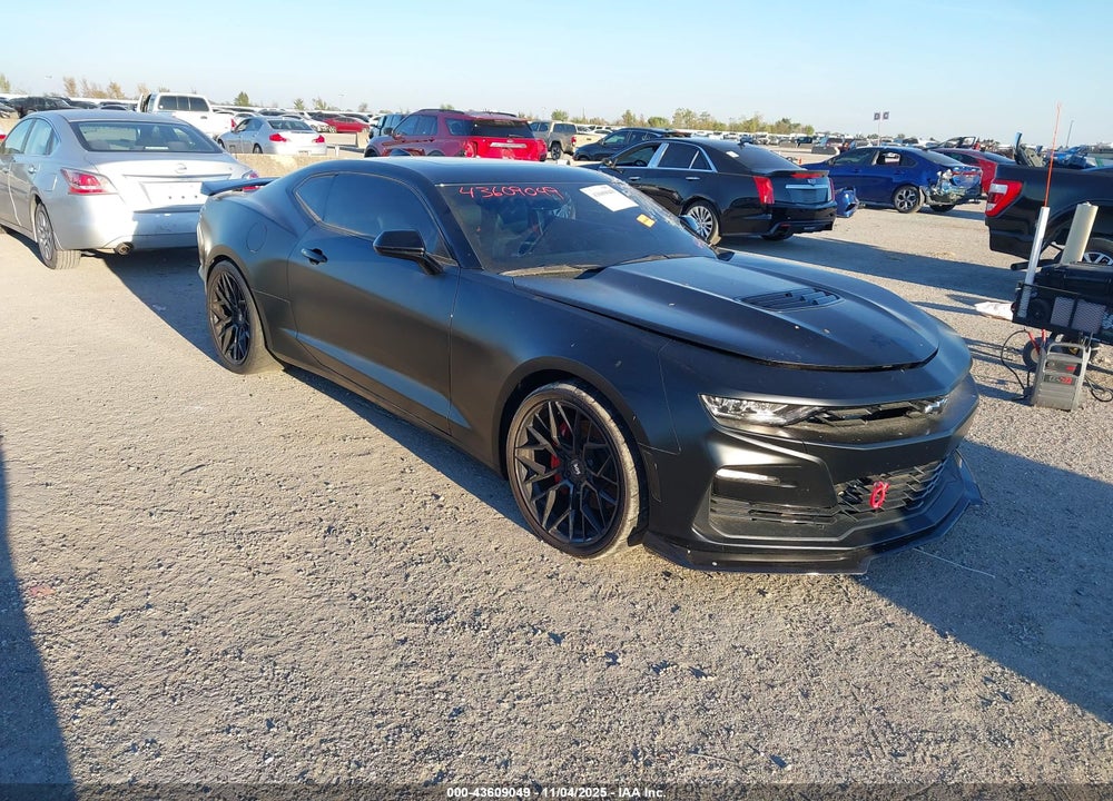 2022 CHEVROLET CAMARO RWD  2SS VIN: 1G1FG1R71N0123141