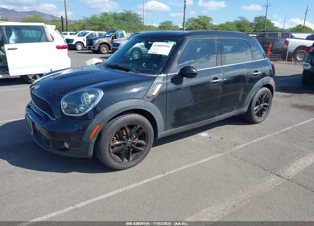 2013 MINI COUNTRYMAN COOPER S VIN: WMWZC3C56DWP51045