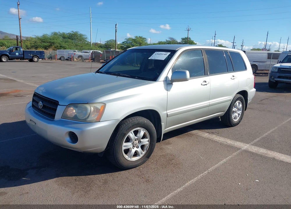 2003 TOYOTA HIGHLANDER LIMITED V6/V6 VIN: JTEGF21AX30106276