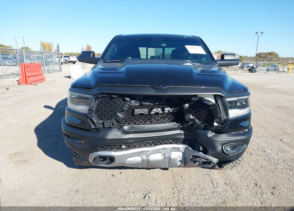 2019 RAM 1500 REBEL 4X4 5'7 BOX VIN: 1C6SRFLT7KN718438