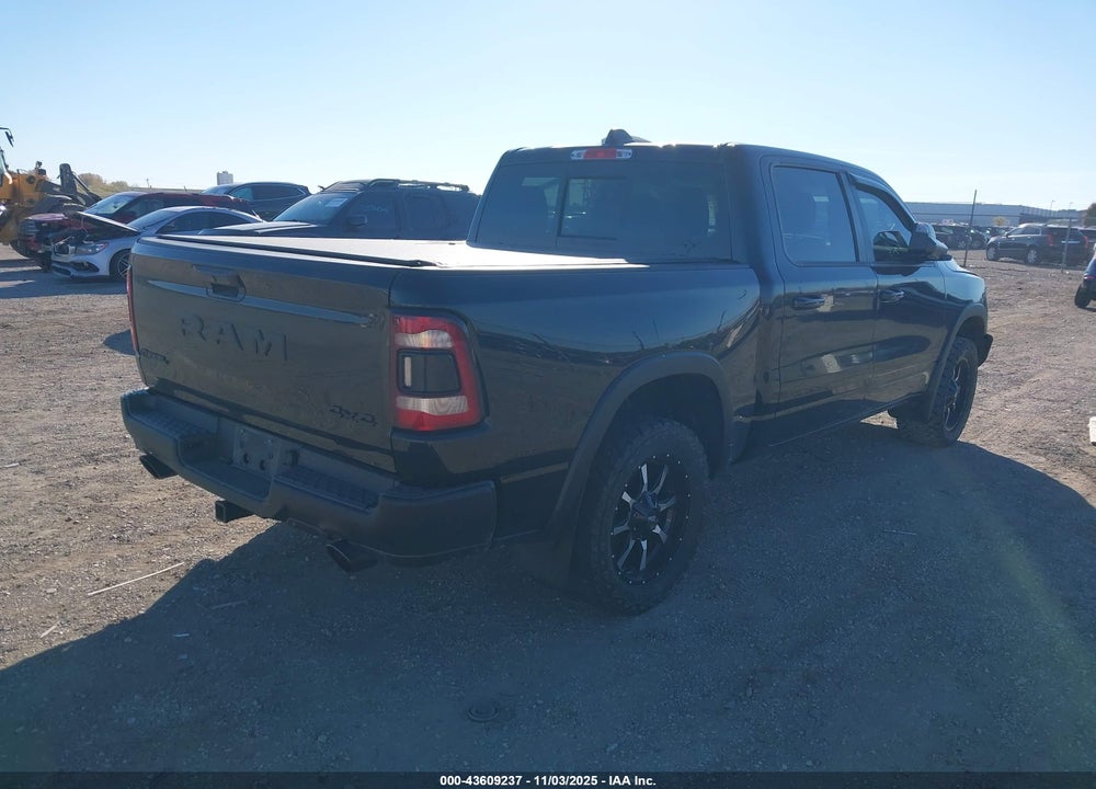 2019 RAM 1500 REBEL 4X4 5'7 BOX VIN: 1C6SRFLT7KN718438