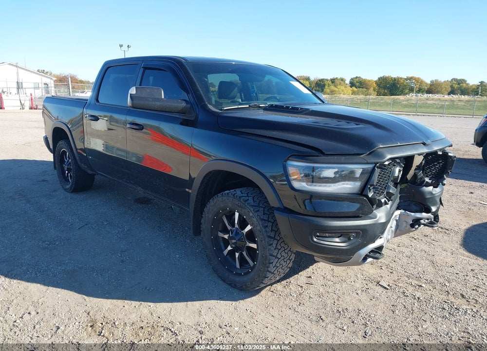 2019 RAM 1500 REBEL 4X4 5'7 BOX VIN: 1C6SRFLT7KN718438
