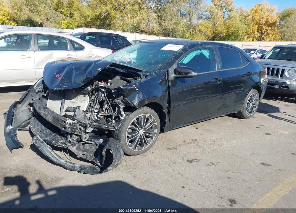 2016 TOYOTA COROLLA S PLUS VIN: 2T1BURHE2GC589876