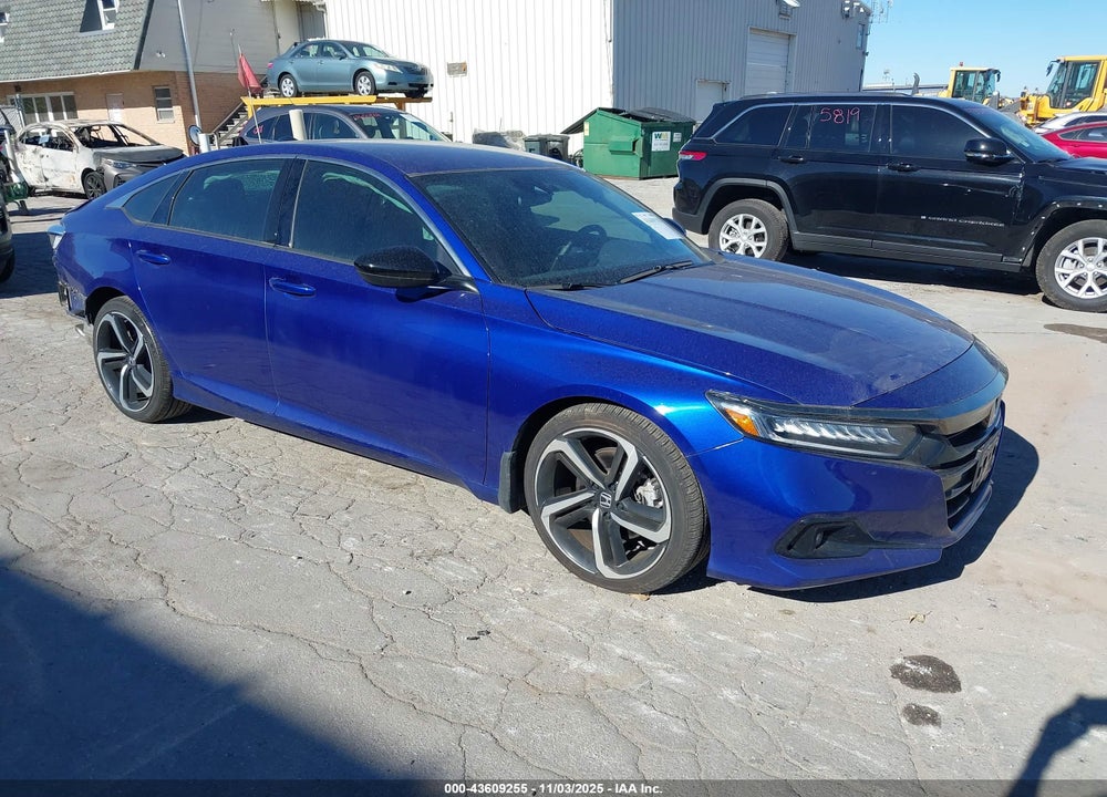 2022 HONDA ACCORD SPORT VIN: 1HGCV1F3XNA113009