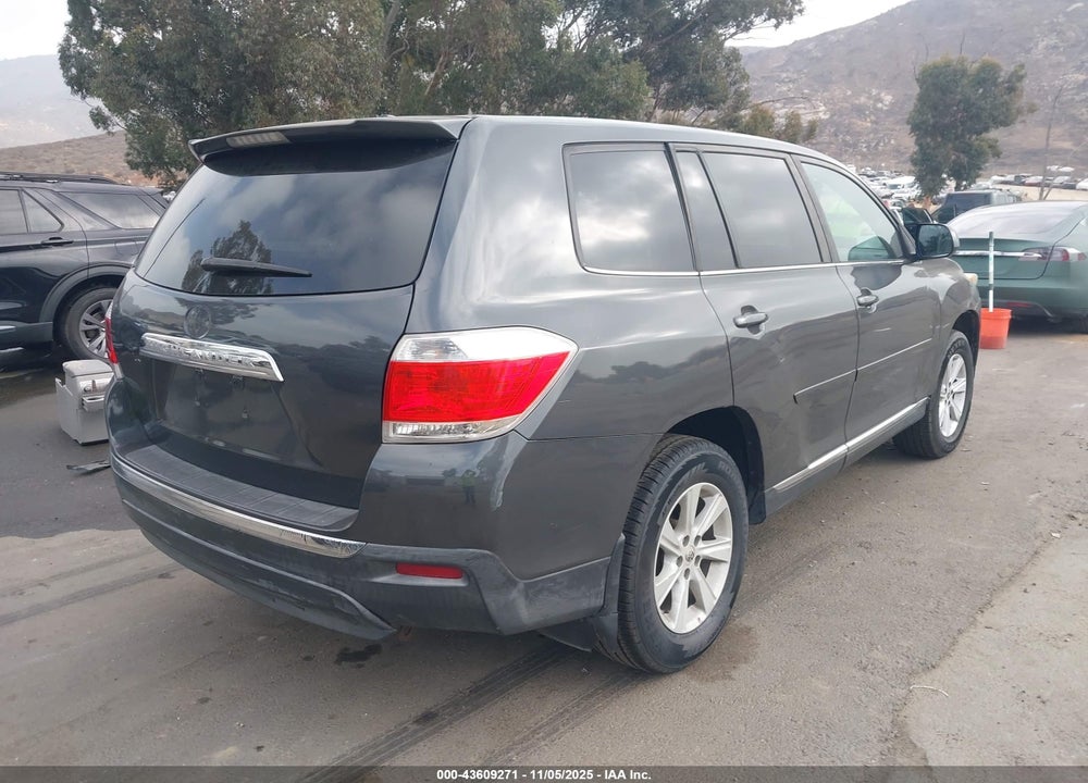 2012 TOYOTA HIGHLANDER VIN: 5TDZA3EH4CS026879