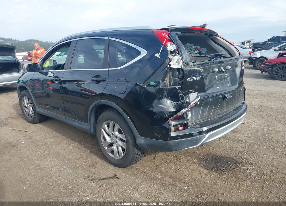 2015 HONDA CR-V VIN: 5J6RM4H76FL118270