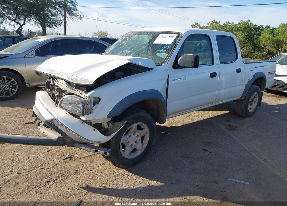 2002 TOYOTA TACOMA PRERUNNER V6 VIN: 5TEGN92N92Z883449