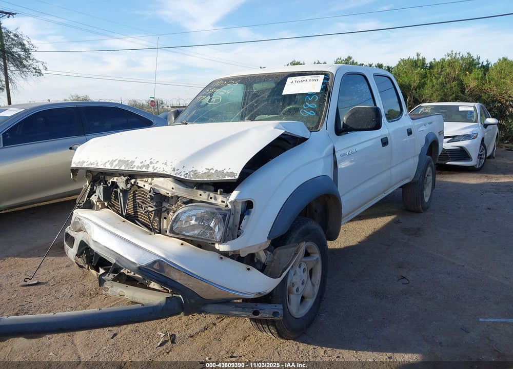 2002 TOYOTA TACOMA PRERUNNER V6 VIN: 5TEGN92N92Z883449
