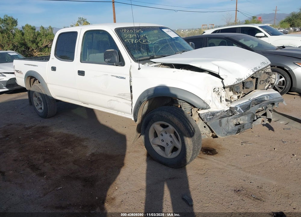 2002 TOYOTA TACOMA PRERUNNER V6 VIN: 5TEGN92N92Z883449