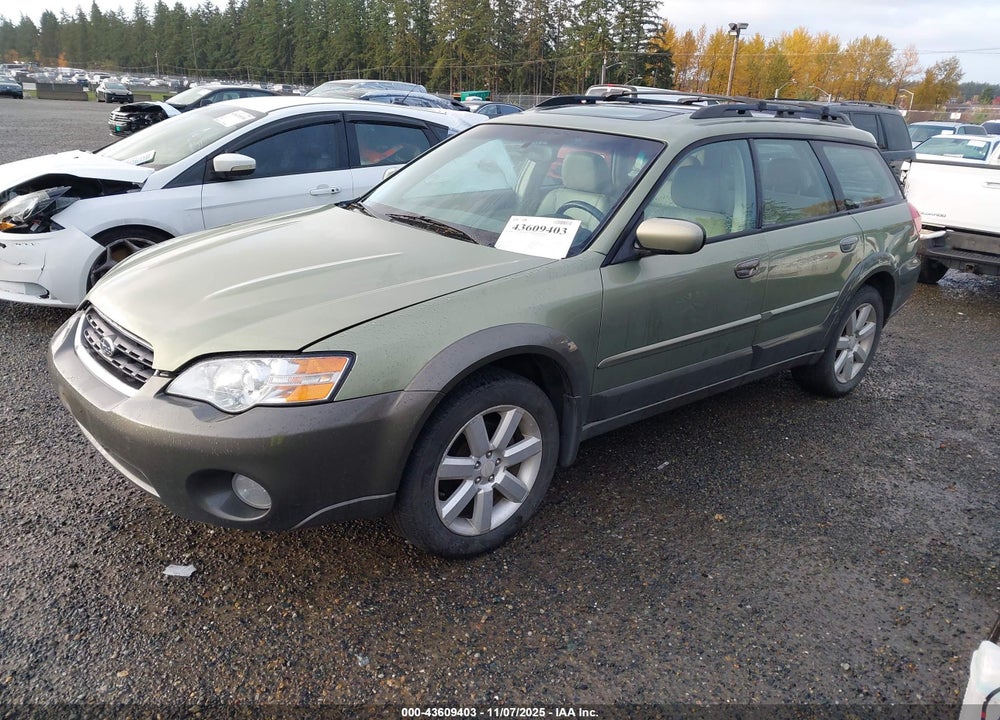2006 SUBARU OUTBACK 2.5I LIMITED VIN: 4S4BP62C967311369