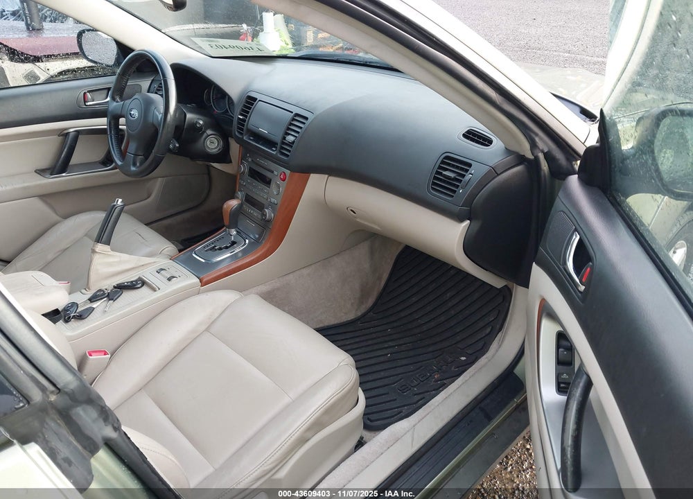 2006 SUBARU OUTBACK 2.5I LIMITED VIN: 4S4BP62C967311369