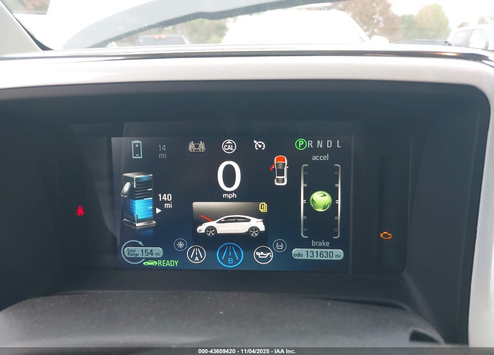 2012 CHEVROLET VOLT VIN: 1G1RD6E42CU113755