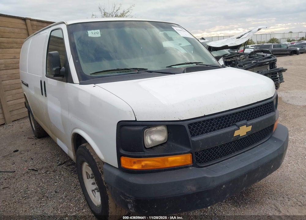 2014 CHEVROLET EXPRESS 2500 WORK VAN VIN: 1GCWGFCA6E1206017