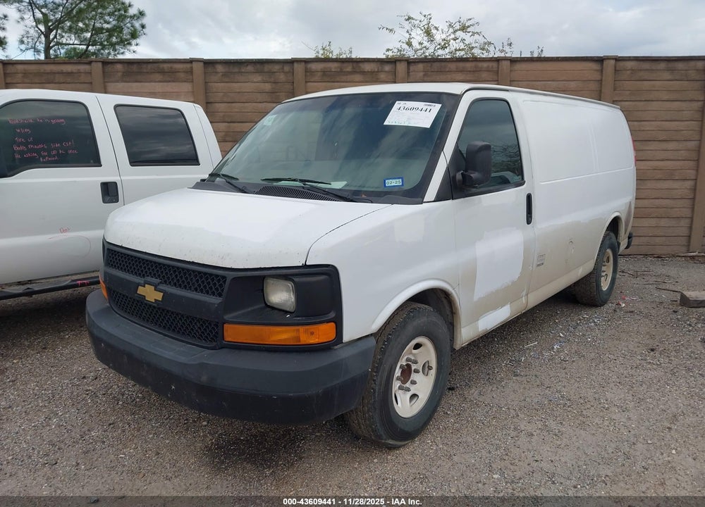 2014 CHEVROLET EXPRESS 2500 WORK VAN VIN: 1GCWGFCA6E1206017