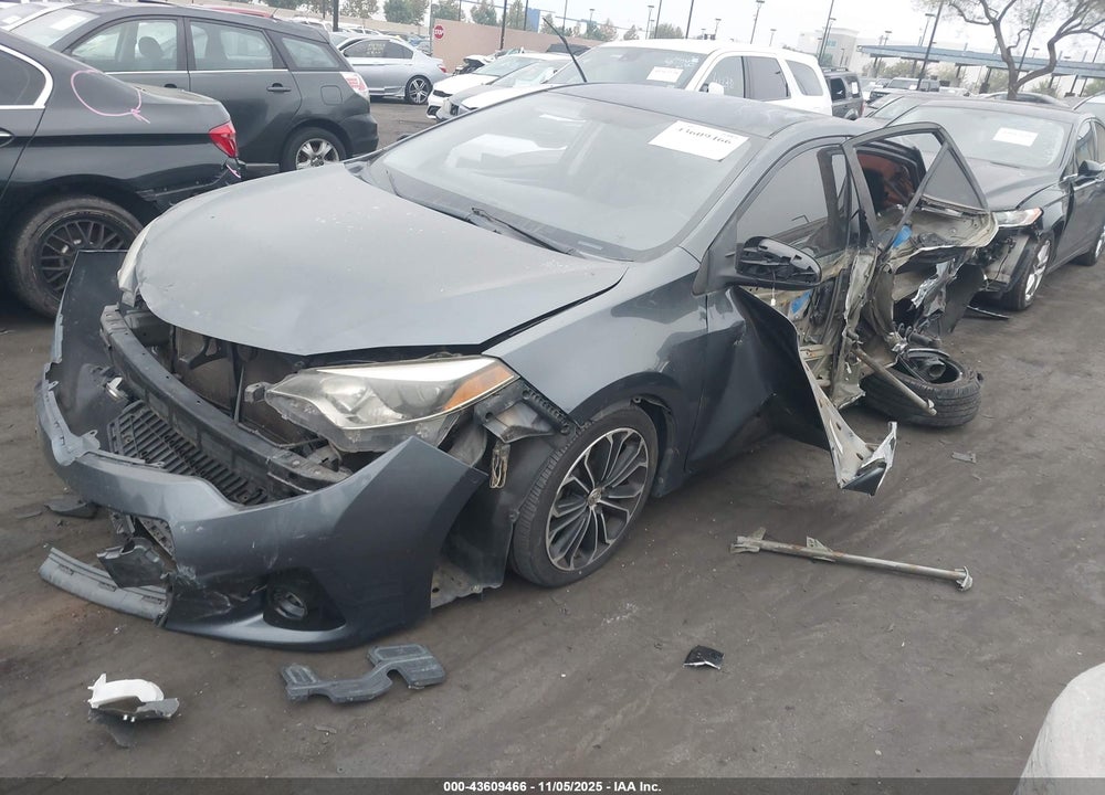 2014 TOYOTA COROLLA S PLUS VIN: 5YFBURHE9EP078288