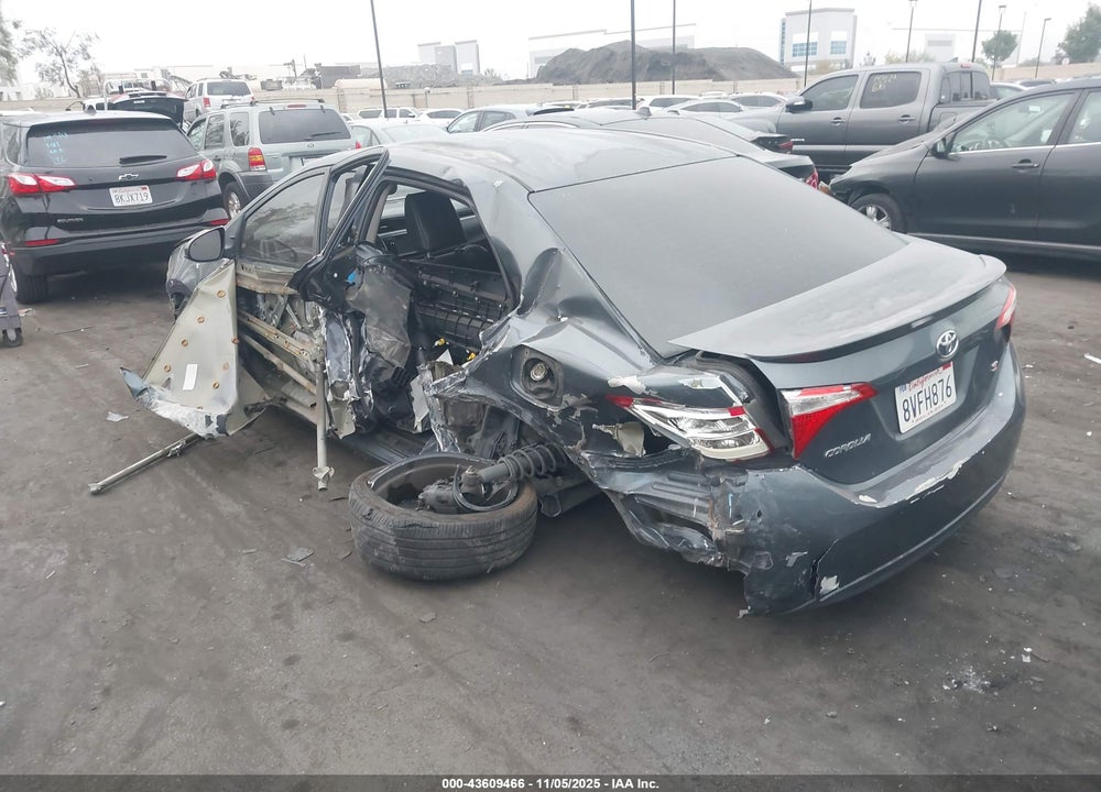 2014 TOYOTA COROLLA S PLUS VIN: 5YFBURHE9EP078288