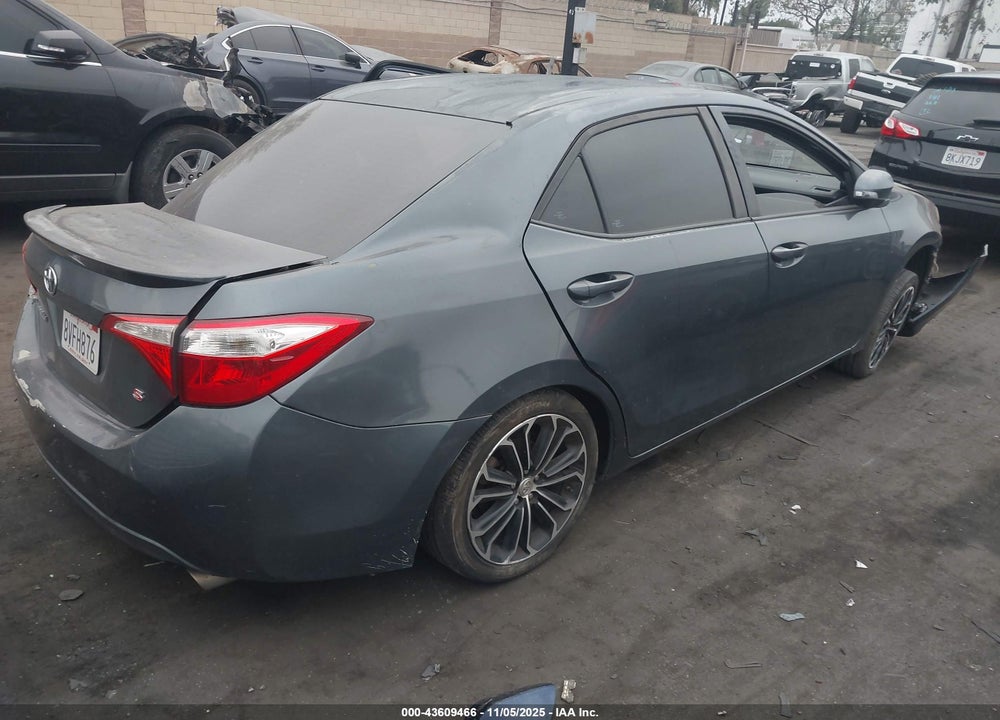 2014 TOYOTA COROLLA S PLUS VIN: 5YFBURHE9EP078288
