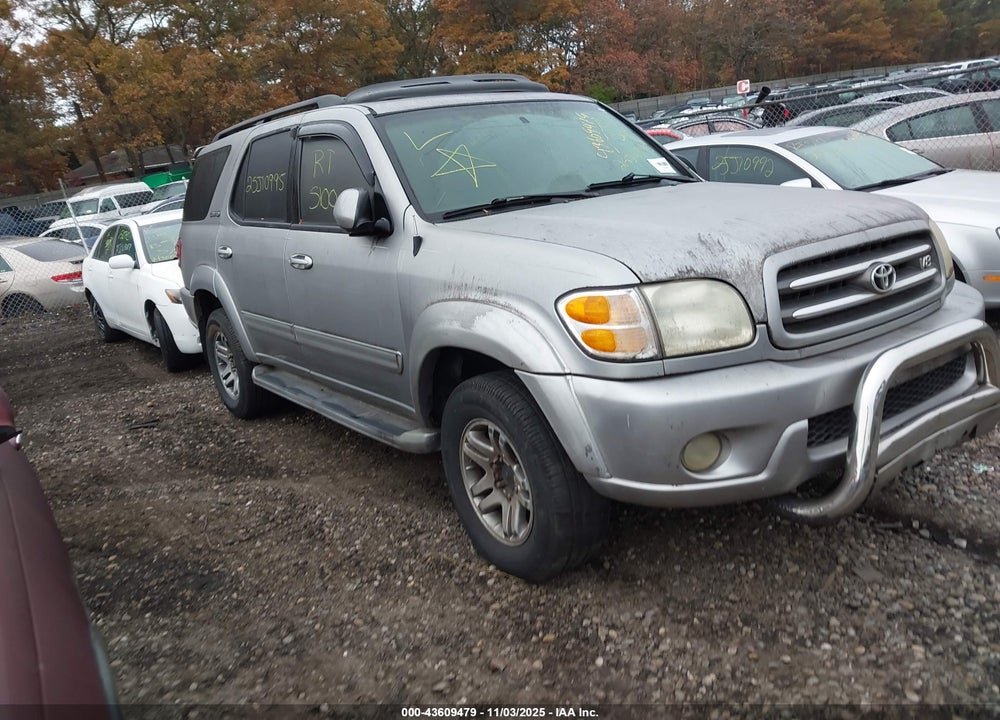 2003 TOYOTA SEQUOIA LIMITED V8 VIN: 5TDBT48A33S177261