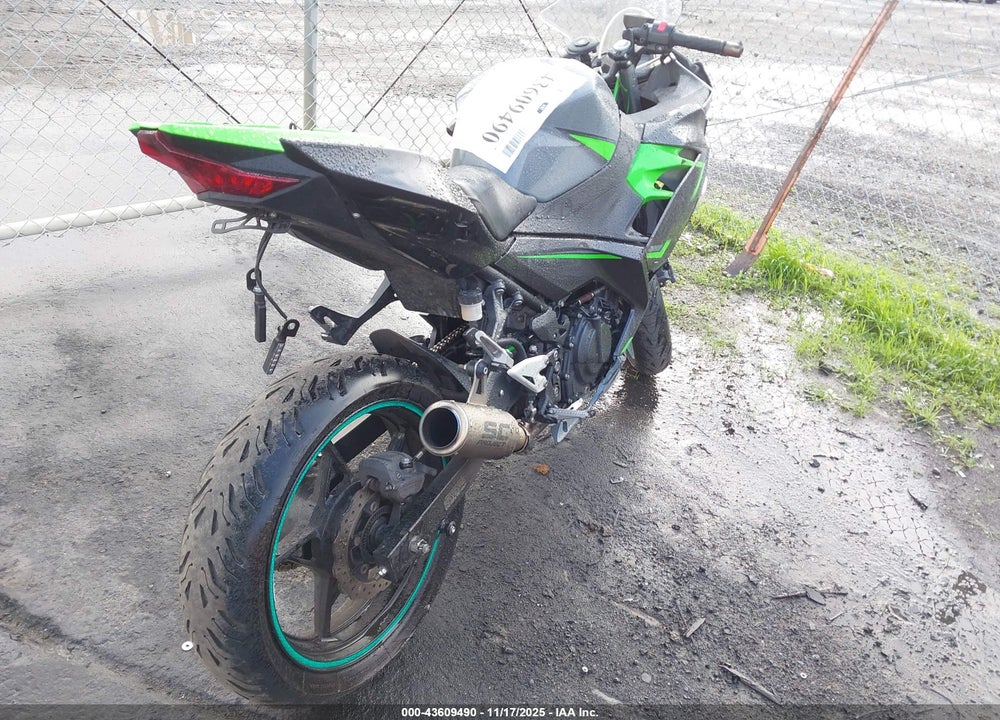2019 KAWASAKI EX400 VIN: JKAEXKG1XKDA20809