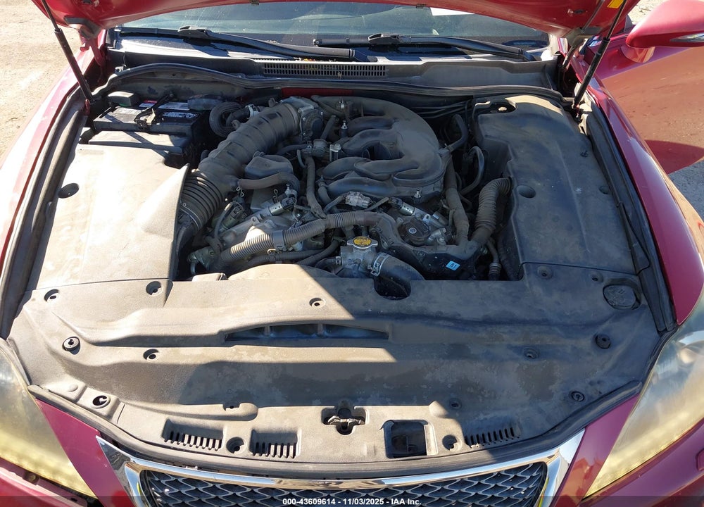 2011 LEXUS IS 350 VIN: JTHBE5C26B5025459
