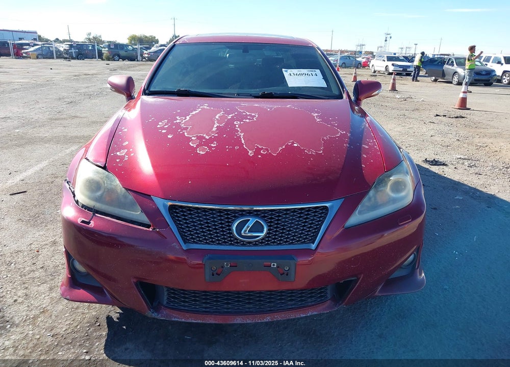 2011 LEXUS IS 350 VIN: JTHBE5C26B5025459