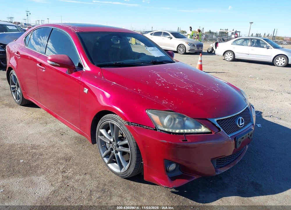 2011 LEXUS IS 350 VIN: JTHBE5C26B5025459