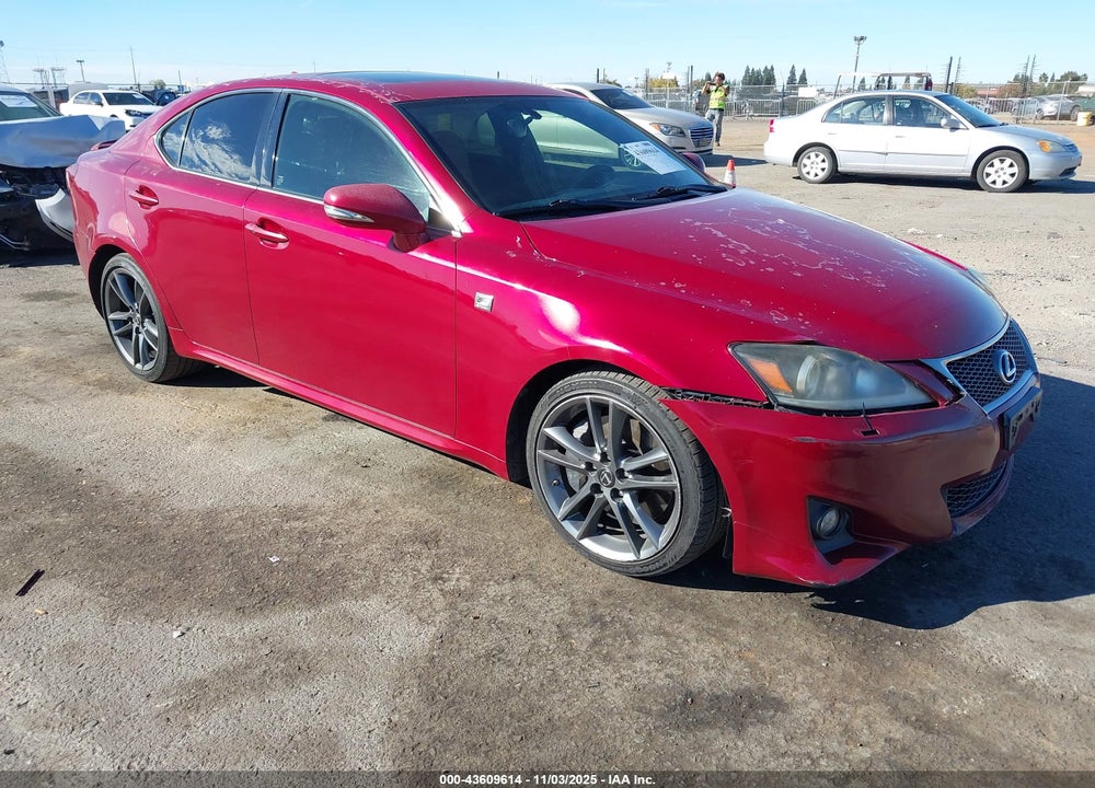 2011 LEXUS IS 350 VIN: JTHBE5C26B5025459