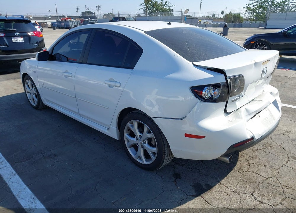 2008 MAZDA 3 S GRAND TOURING VIN: JM1BK324681859846