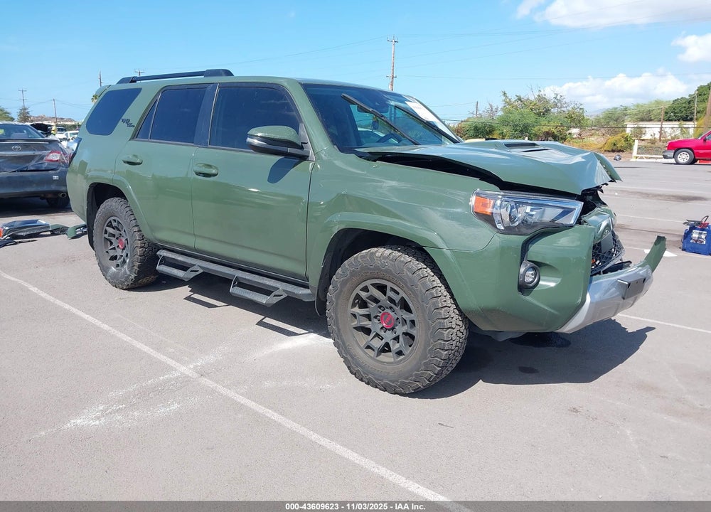 2022 TOYOTA 4RUNNER TRD OFF ROAD PREMIUM VIN: JTERU5JR2N6082853