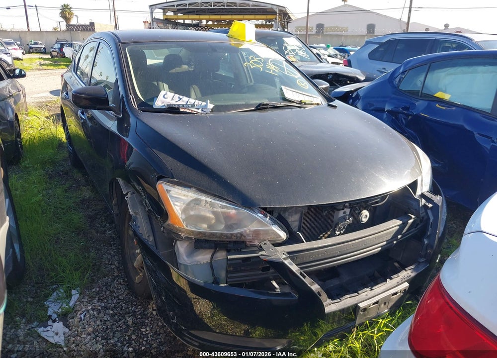 2015 NISSAN SENTRA SV VIN: 3N1AB7APXFL692897